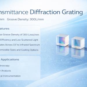 8*8*6mm Transmittance Diffraction Grating for Precision Spectral Analysis