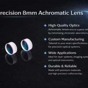 Precision 8mm Achromatic Lens