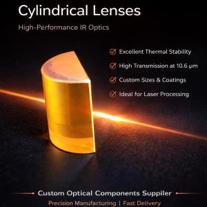 ZnSe Cylindrical Lens – High-Performance Optics for CO₂ Laser Applications