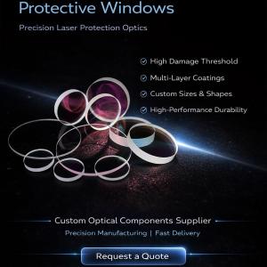 JGS1 Protective Window – High-Purity UV Fused Silica for Optical Protection