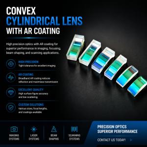 Precision Cylindrical Lenses for Line Shaping & Beam Correction