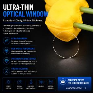 Ultra-Thin Windows – Minimal Weight, Maximum Transmission