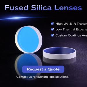 High-Precision Fused Silica Lenses – UV to IR Optical Solutions