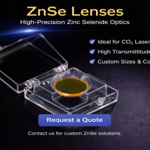 Precision ZnSe Lenses – High-Power CO₂ Laser Optics & Thermal Imaging Solutions