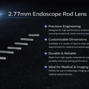 New Precision Cylindrical Rod Lenses for Advanced Laser & Imaging Systems