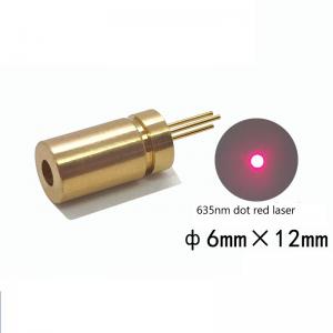 635nm 5mW laser diode module adjustable focus 6mm*12mm  variable focus laser module