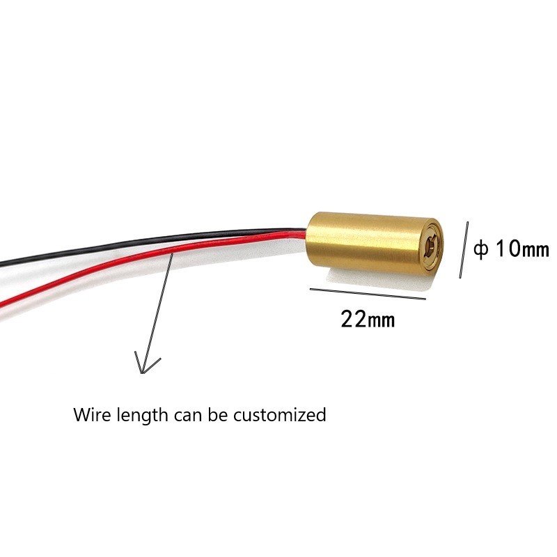 10X22mm 405nm 5mw dot laser module