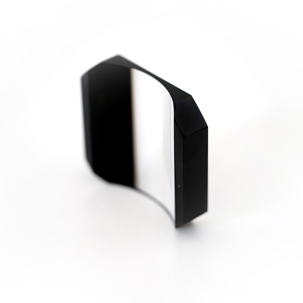 plano-convex cylindrical lens 80*75mm cylindrical lens with Blackened edges