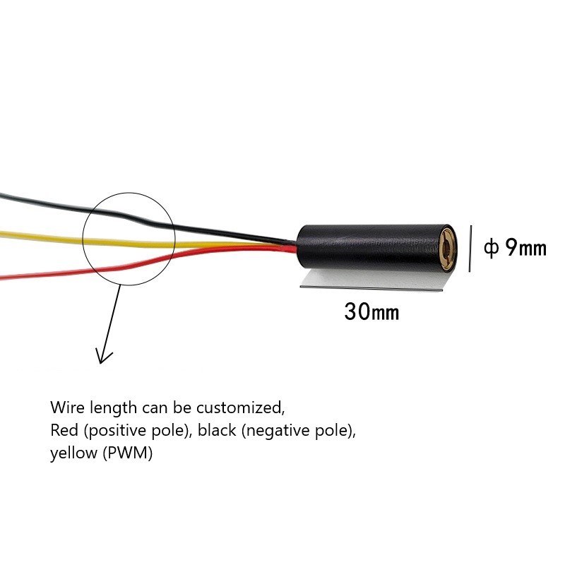 9X30mm 940nm 100mw laser moduledot laser module