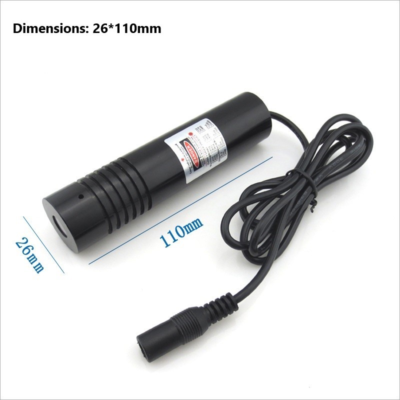 100mw 200mw high brightness single word laser 26*110mm 660nm laser module