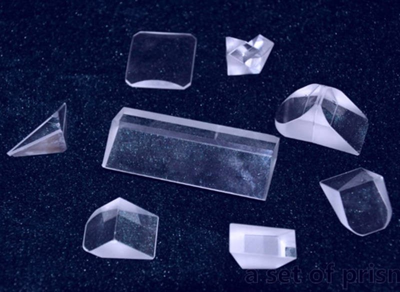 Custom Optical BK7 / K9 Glass Half Penta Prism for Optical Instruments