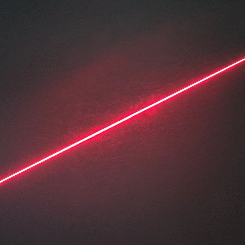 16X60mm 635nm 100mw glass lens line red laser module 