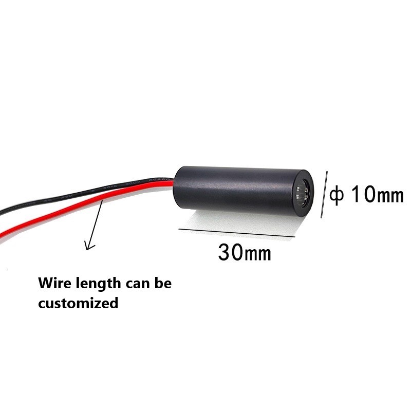 10X30mm 850nm 30mW line laser module